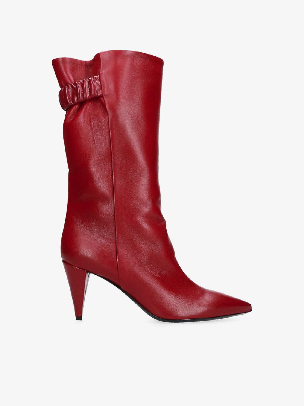 Strategia STIVALE ROSSO IN PELLE Offerta