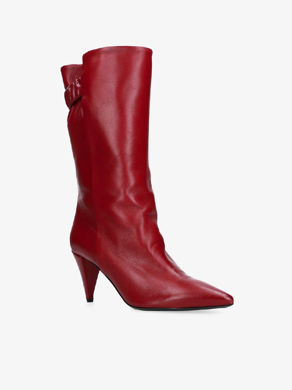 Strategia STIVALE ROSSO IN PELLE Offerta