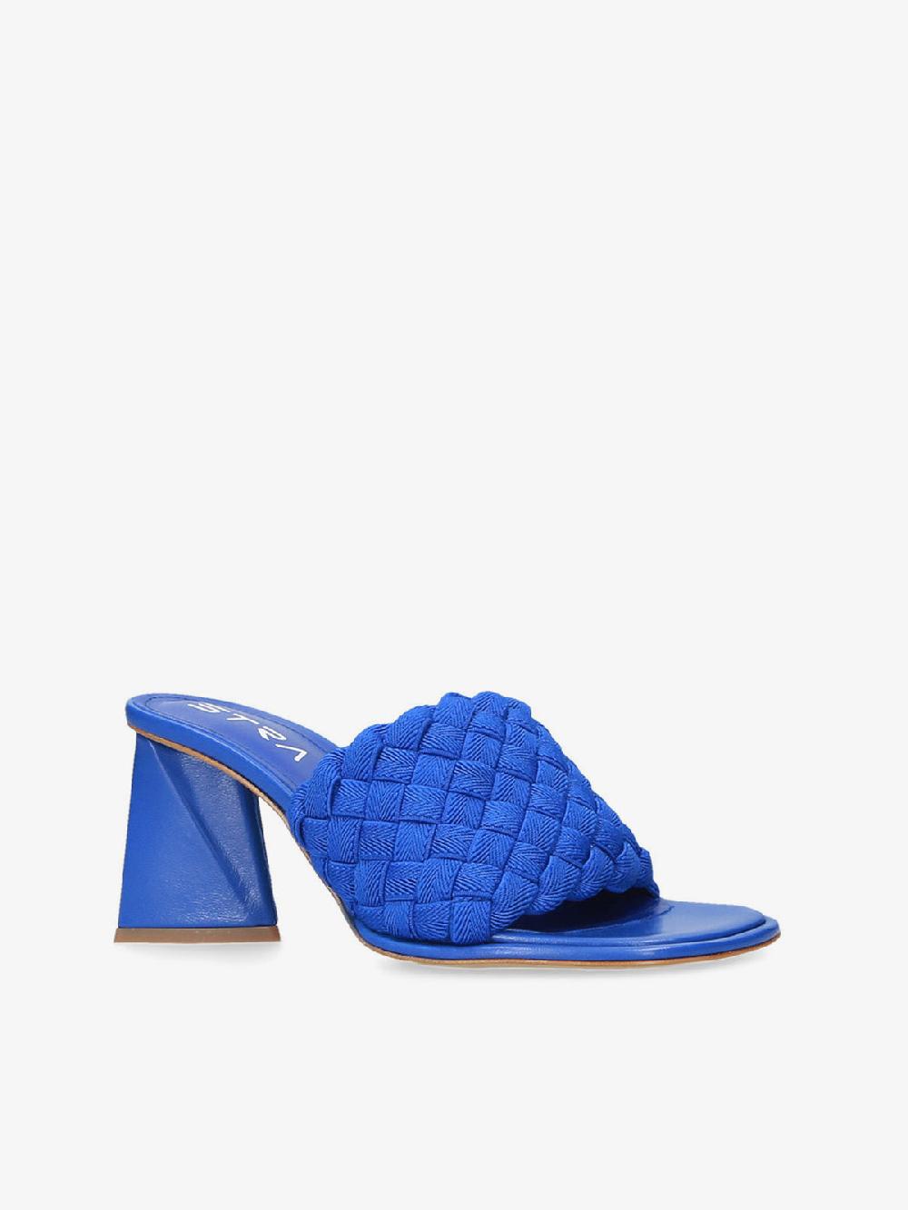 Strategia Sandalo Mules Blu Elettrico Vendita Calda