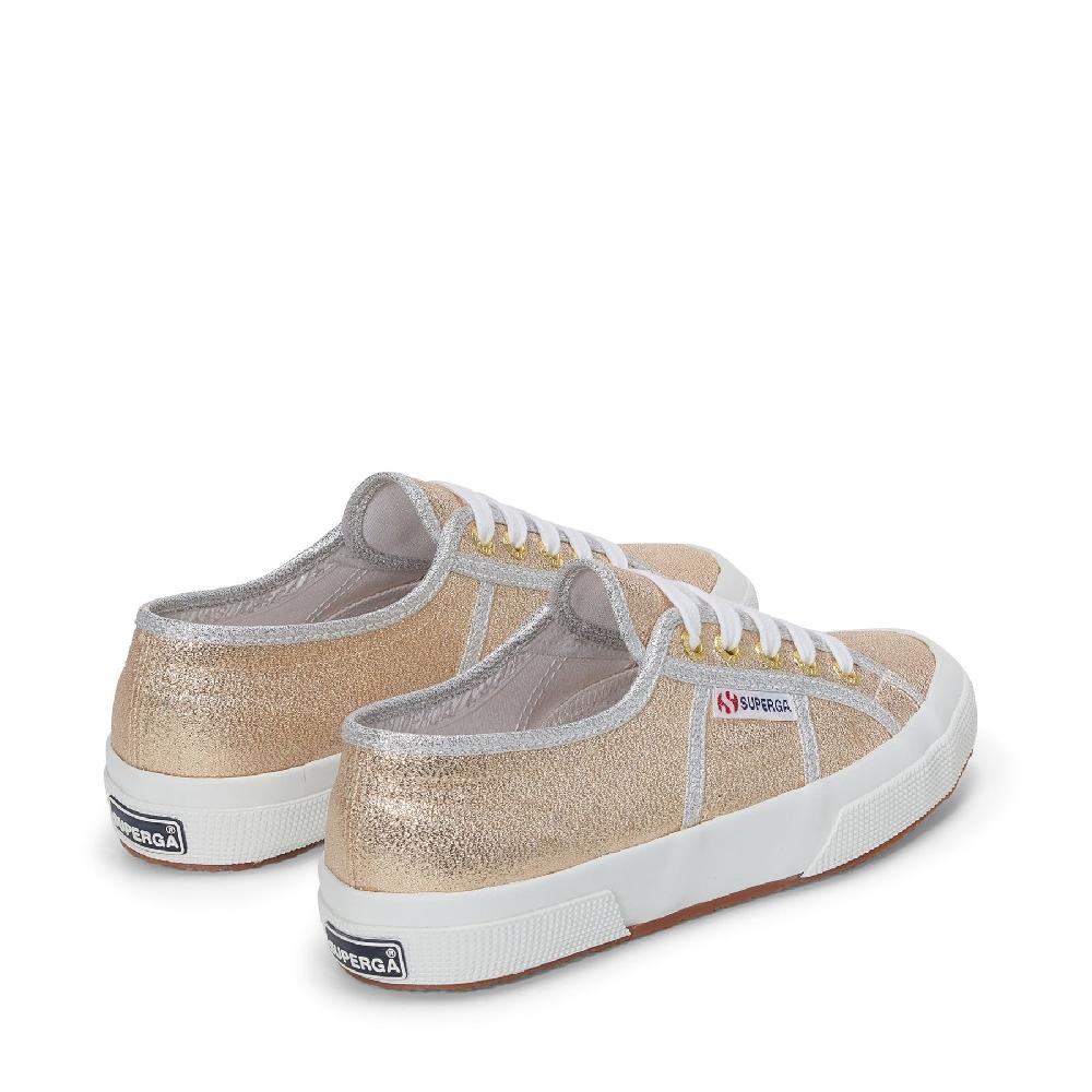 Superga 2750-LAMEWGOLD-GREY SILVER Shopping Online