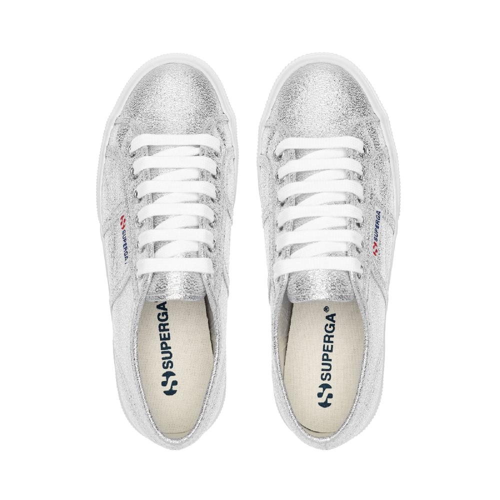 Superga 2740 PLATFORM LAMEGREY SILVER Offerte