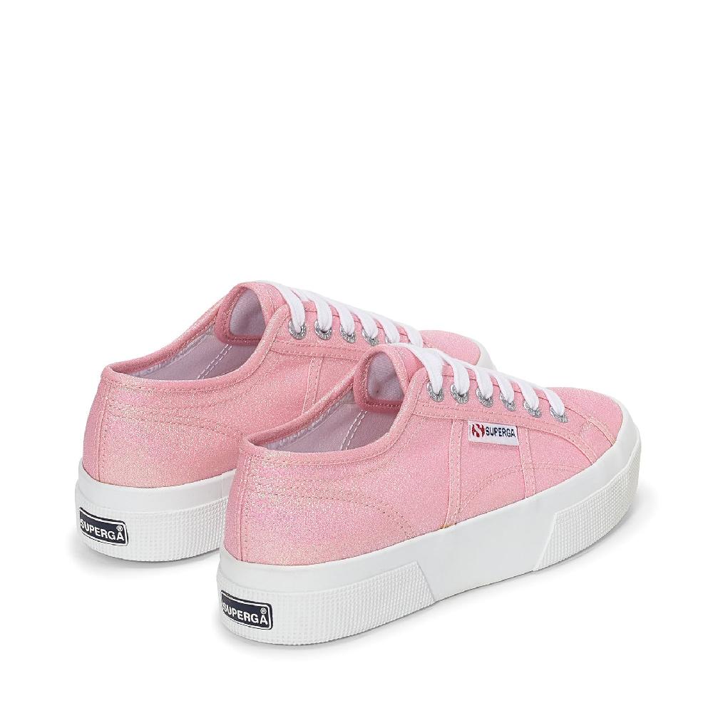Superga 2740 PLATFORM LAMEPINK BEGONIA IRIDESCENT Vendita Economica