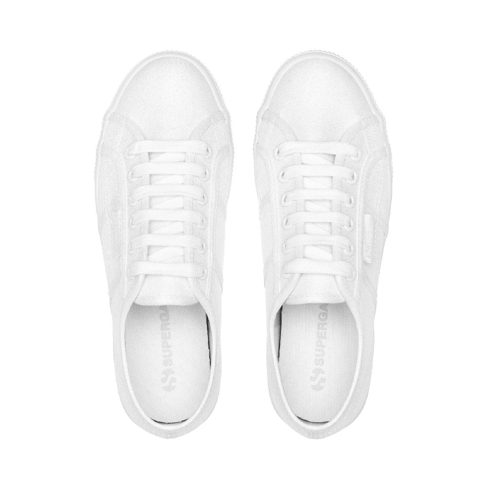 Superga 2790 PLATFORM LAMETOTAL WHITE Negozio