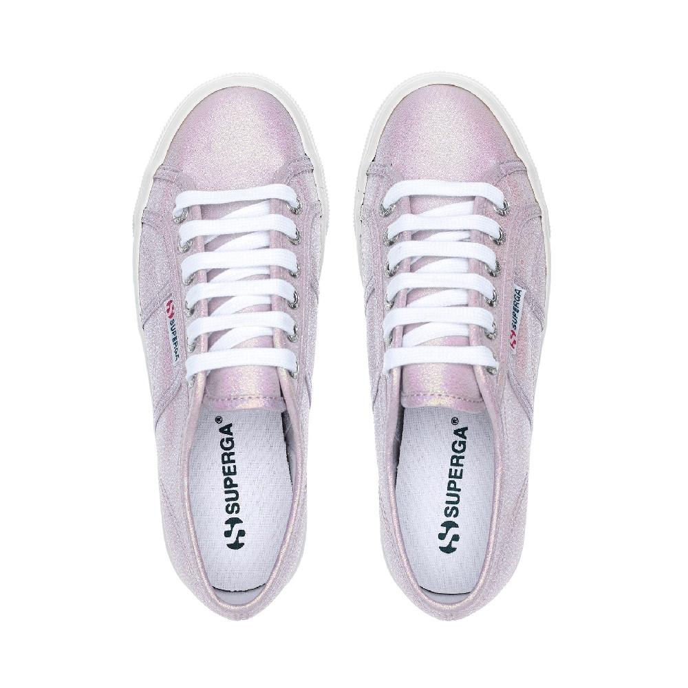 Superga 2790 PLATFORM LAMEPASTEL LILLA IRIDESCENT In Saldo