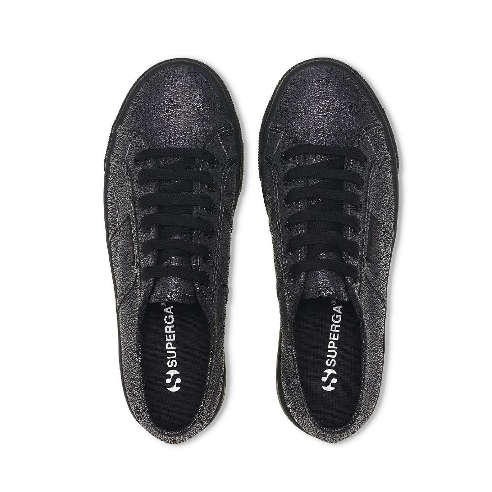 Superga 2790 PLATFORM LAMETOTAL BLACK HEMATITE Nuova