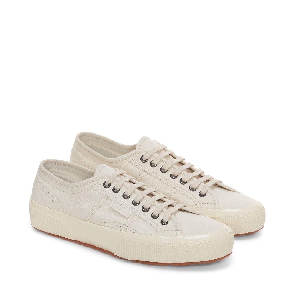 Superga 2750 OG HERRINGBONEBEIGE RAW-OFF WHITE Italia