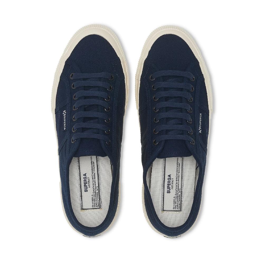 Superga 2750 OG HERRINGBONENAVY-OFF WHITE 2025