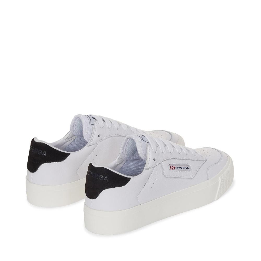 Superga 3843 COURTWHITE-BRISTOL BLACK-FAVORIO Vendita