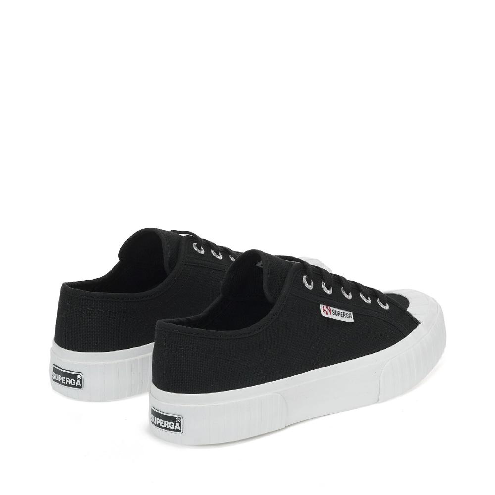 Superga 2630 STRIPEBLACK-FWHITE Negozi Online