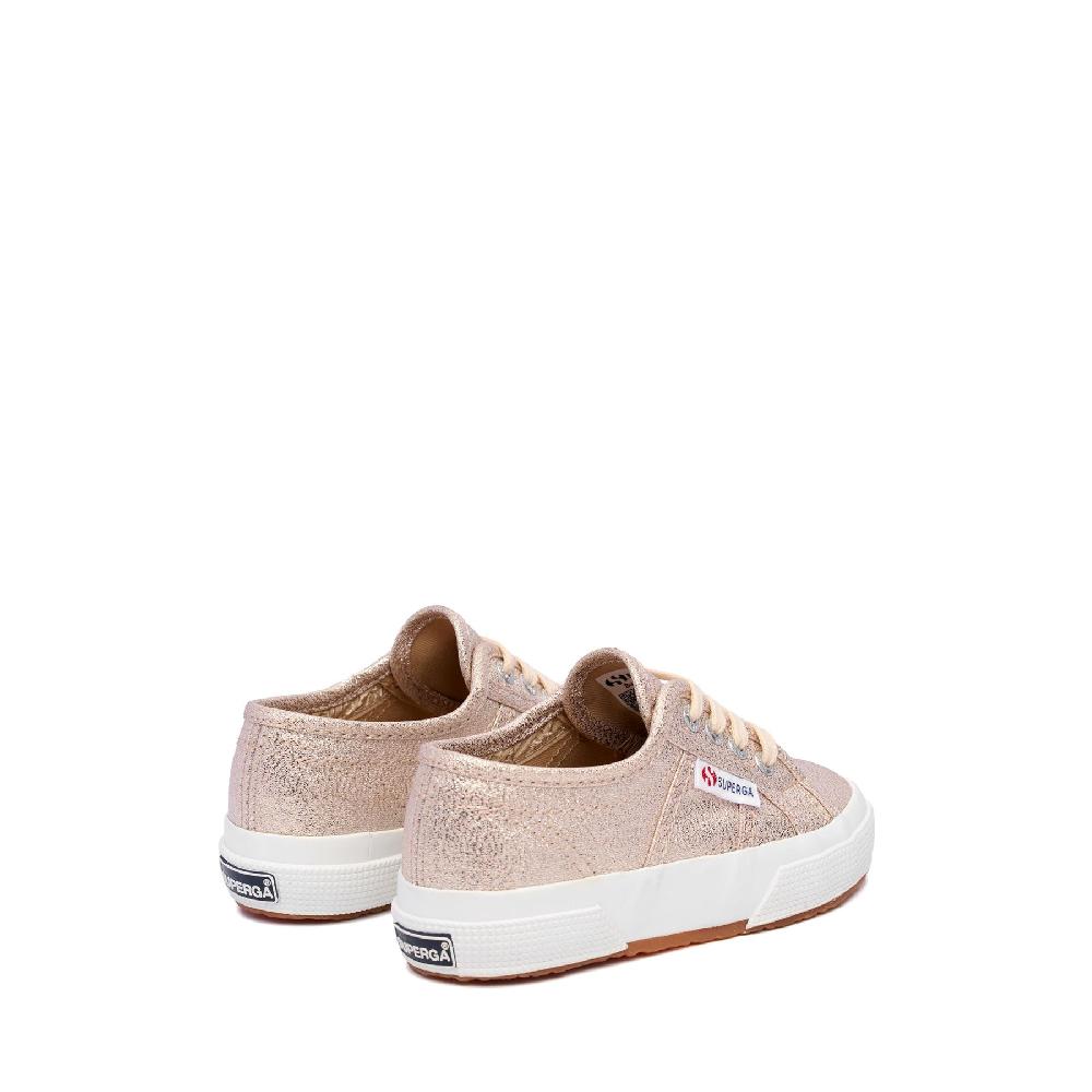 Superga 2750-LAMEJPALE GOLD Vendita Calda
