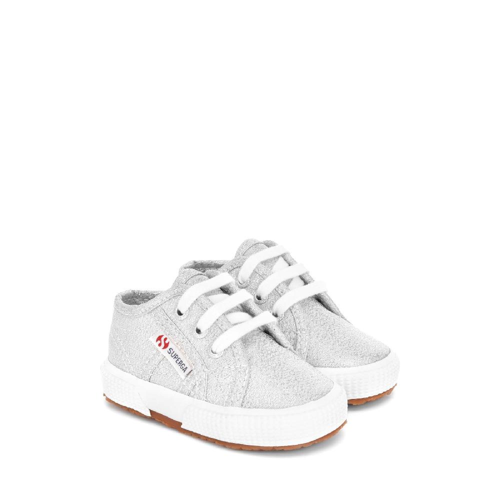 Superga 2750-LAMEBGREY SILVER Italy