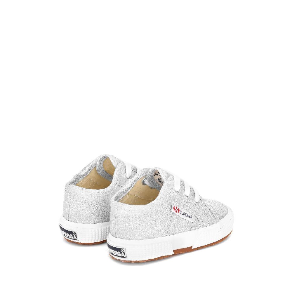 Superga 2750-LAMEBGREY SILVER Italy