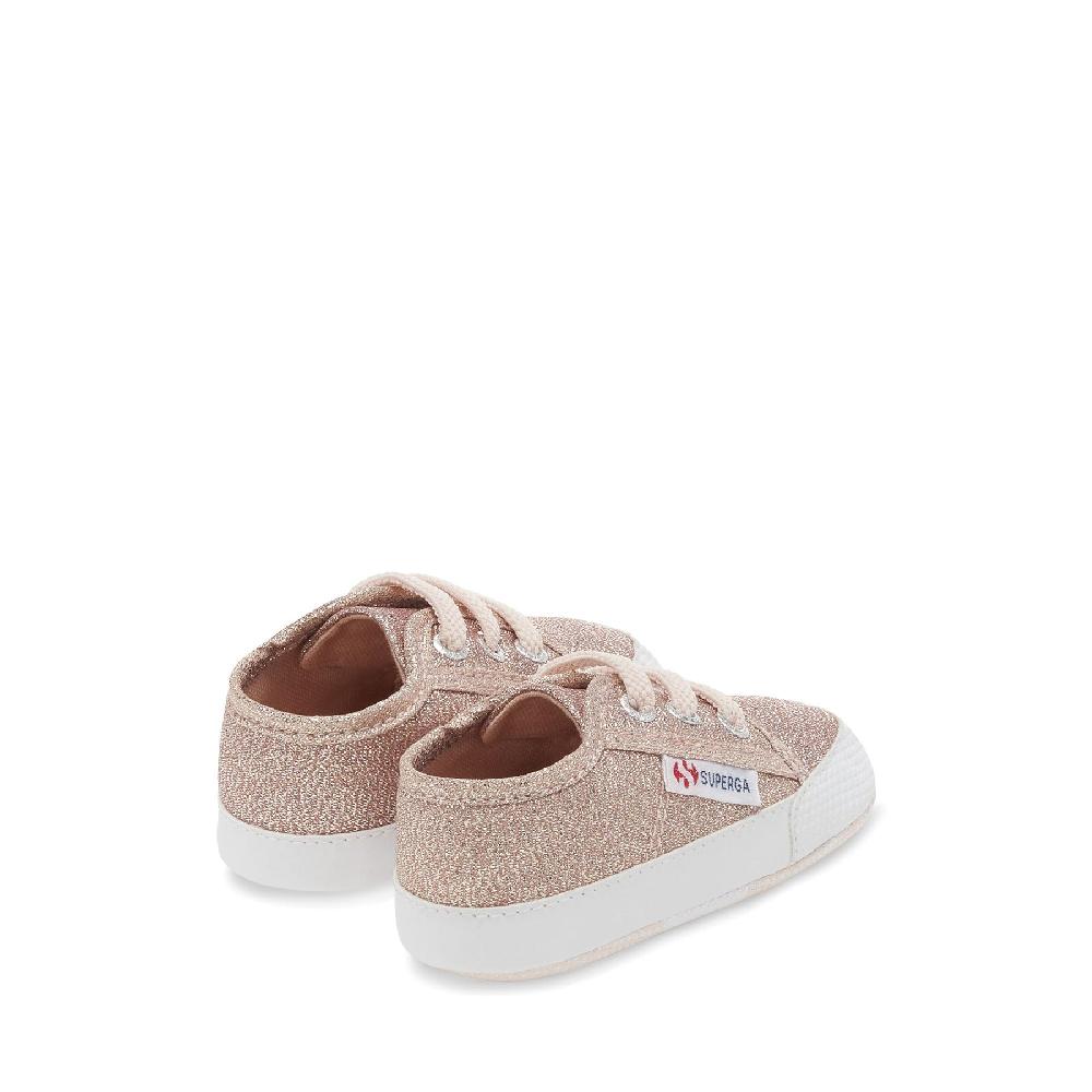Superga 4006 BABY LAMEROSE PLATINUM Nuovo
