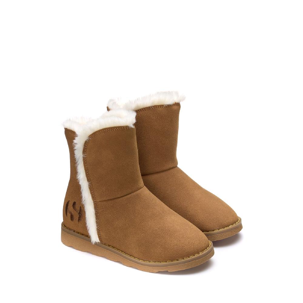 Superga 4033 KIDS SYNTHETIC MATERIALBROWN BRONZE Qualità
