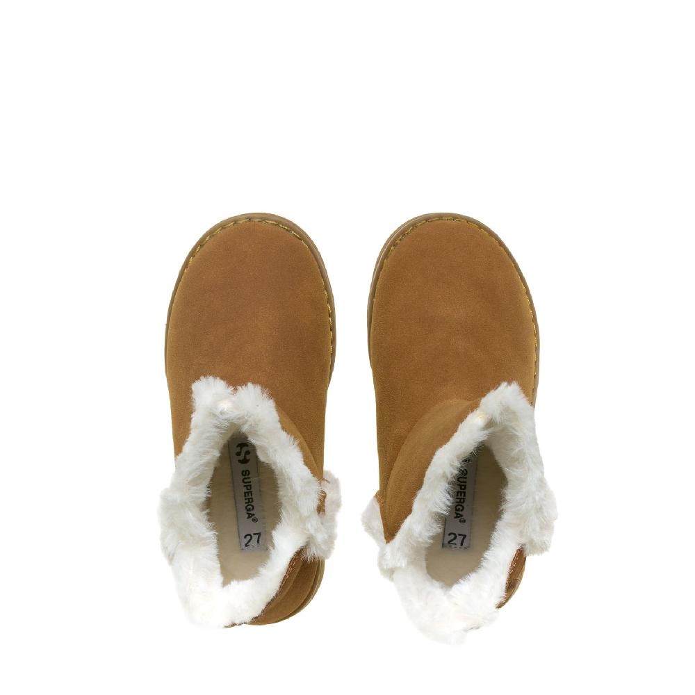Superga 4033 KIDS SYNTHETIC MATERIALBROWN BRONZE Qualità