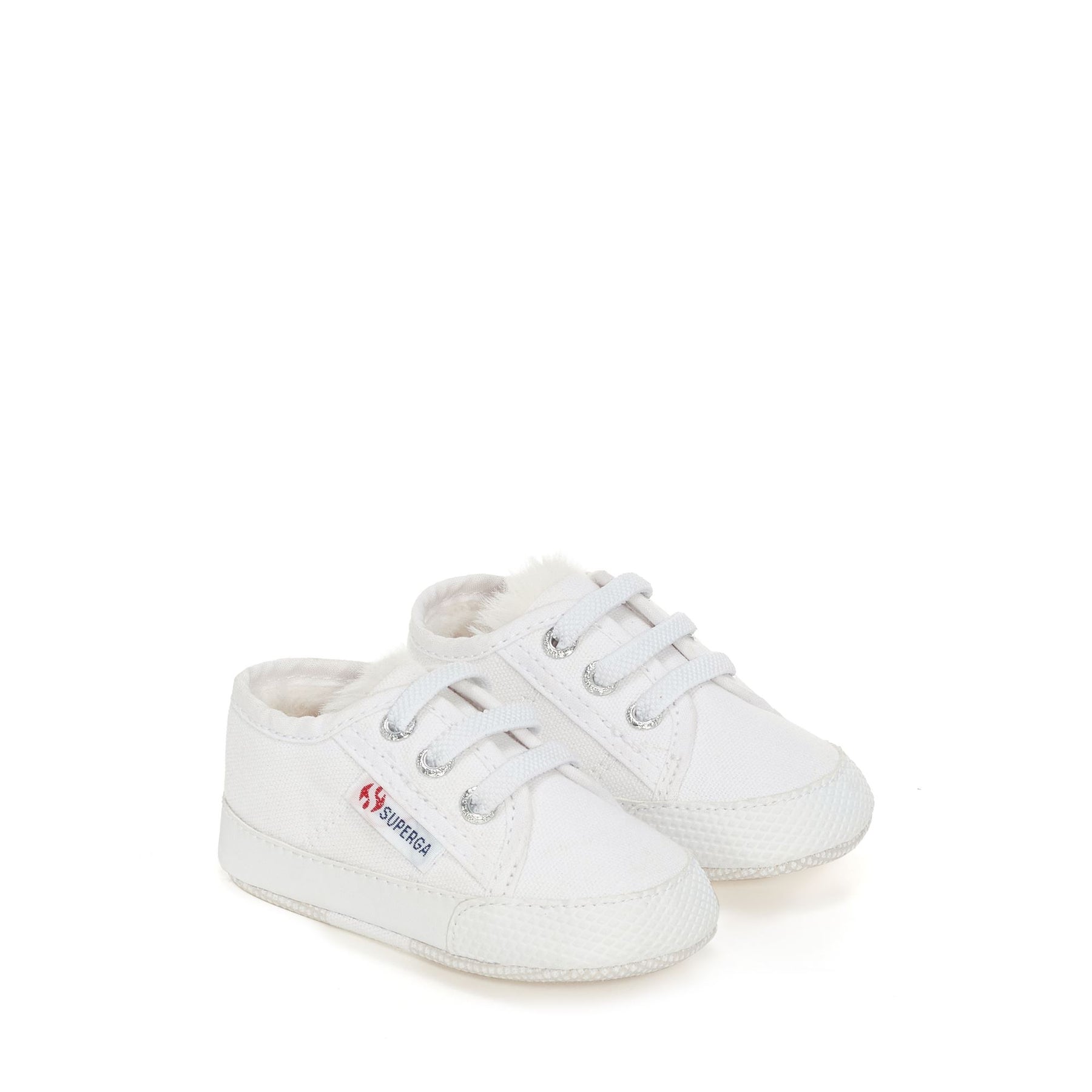 Superga 4006 BABY ECOFURWHITE Qualità Garantita