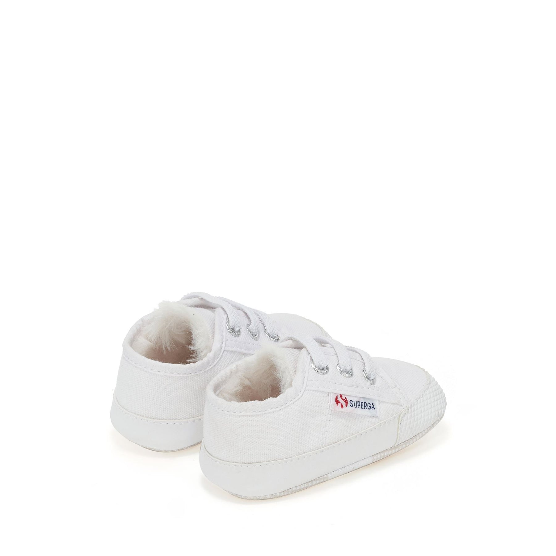 Superga 4006 BABY ECOFURWHITE Qualità Garantita