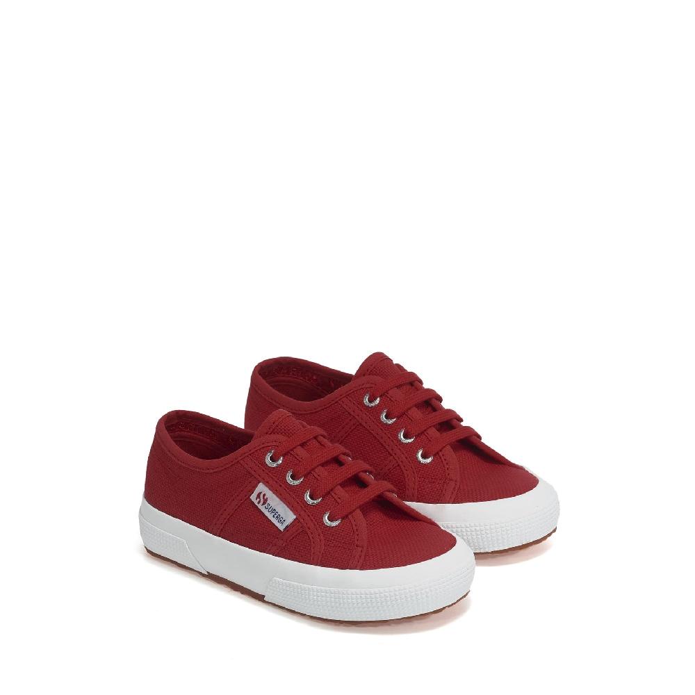 Superga 2750-JCOT CLASSICRED-WHITE Convenienza