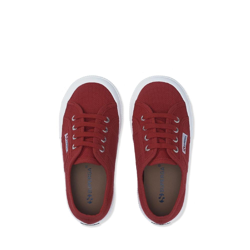 Superga 2750-JCOT CLASSICRED-WHITE Convenienza