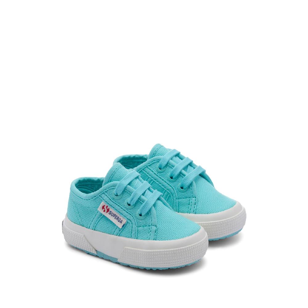 Superga 2750 BABY CLASSICAZURE TURQUOISE-FAVORIO Nuova
