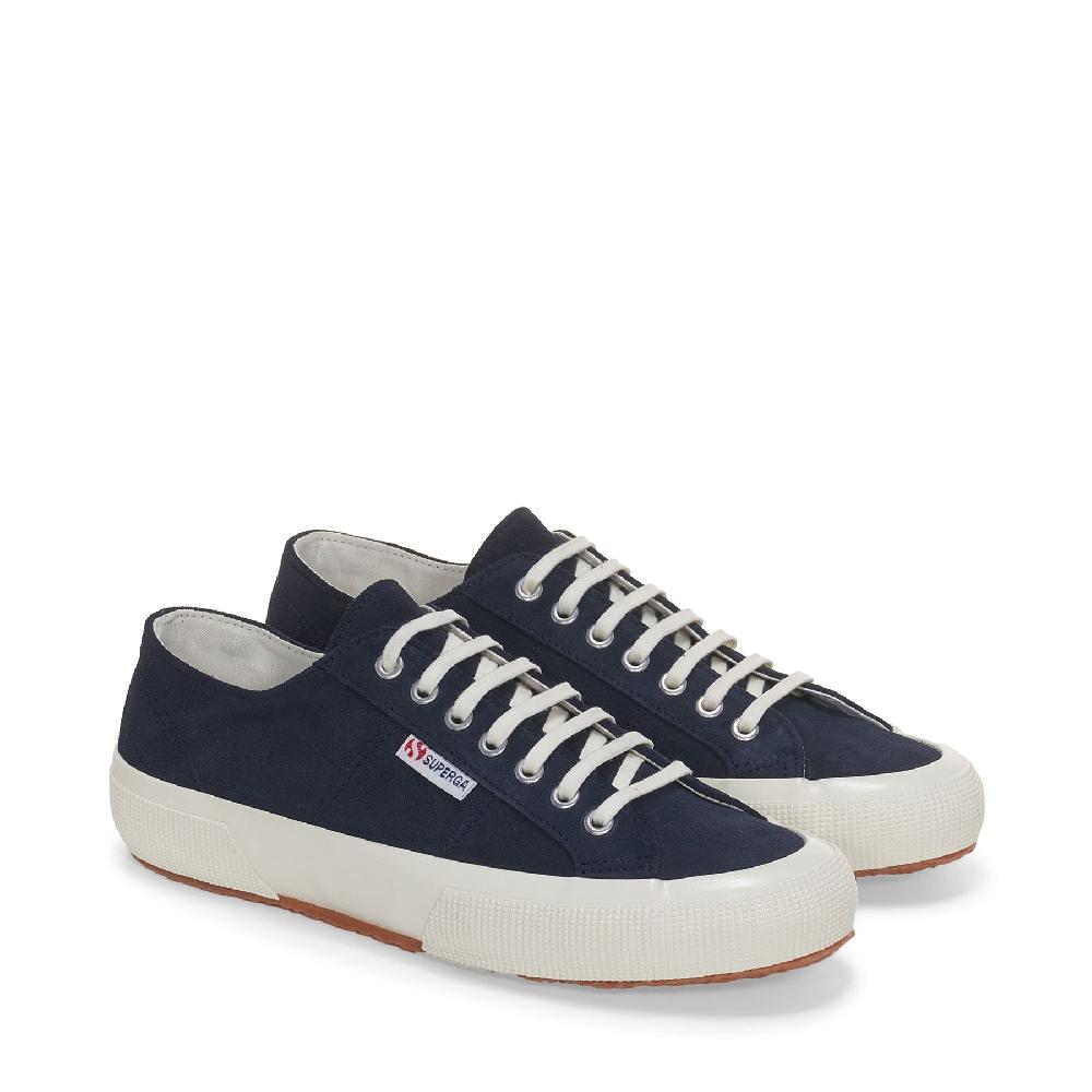 Superga 2750 OG SUEDEBLUE NAVY-FAVORIO Vendita