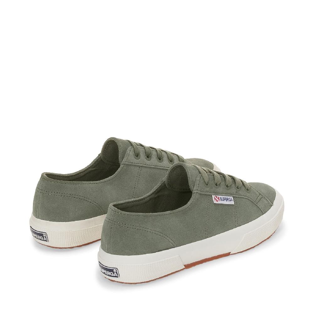 Superga 2750 SUEDEGREY GREENISH-FAVORIO Qualità Garantita