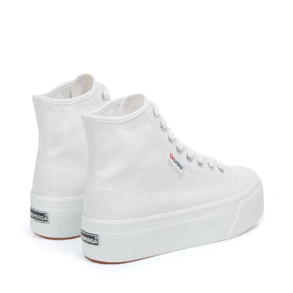 Superga 2708 HI TOPWHITE In Vendita