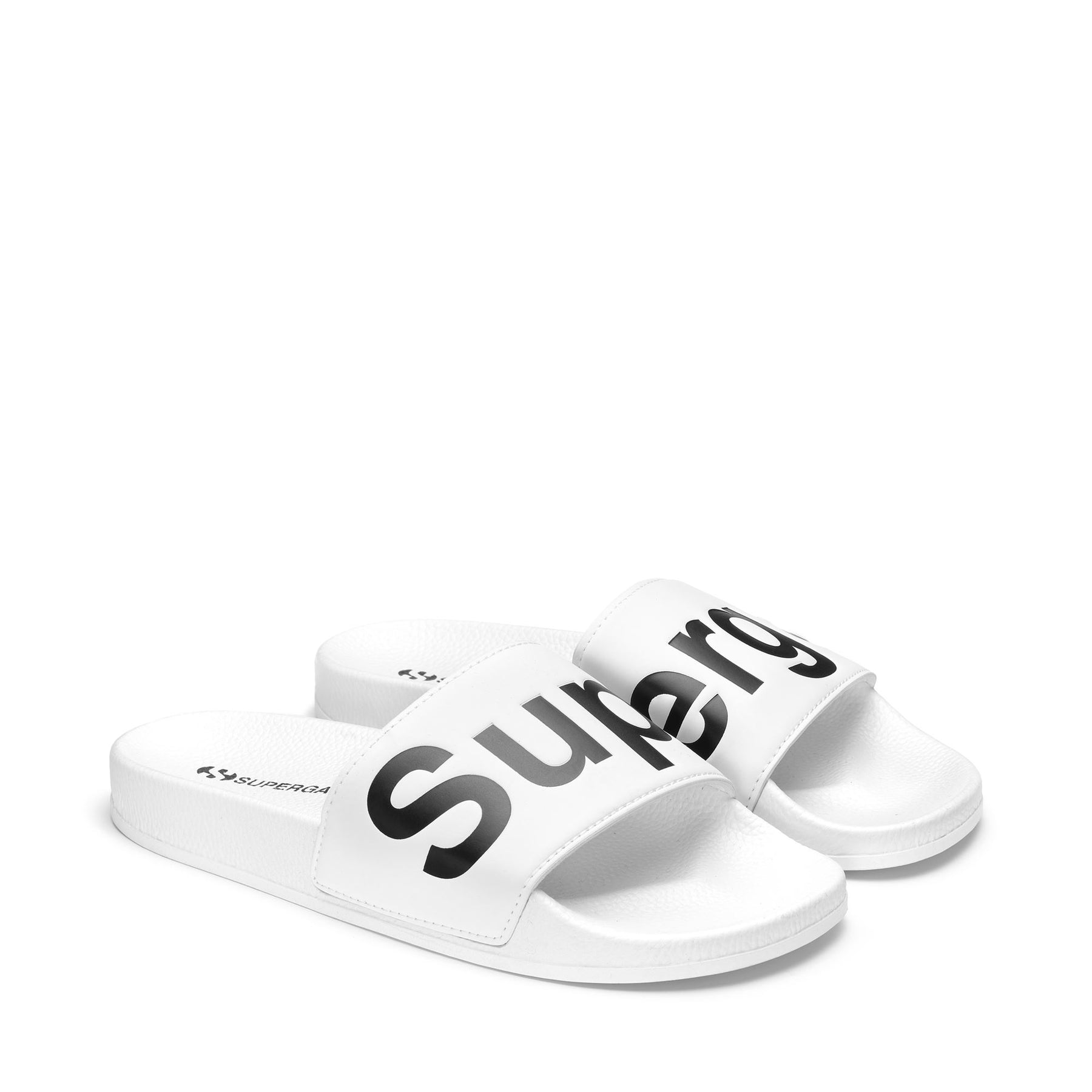 Superga 1908 SLIDES POLYSOFTWHITE-BLACK Vendite Flash