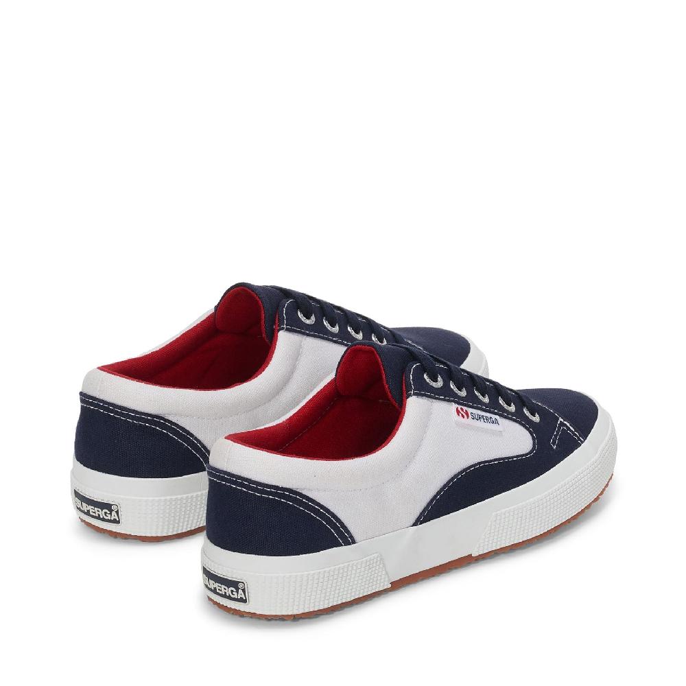 Superga 2750 BLOCKSWHITE-NAVY-RED Affare Del Giorno
