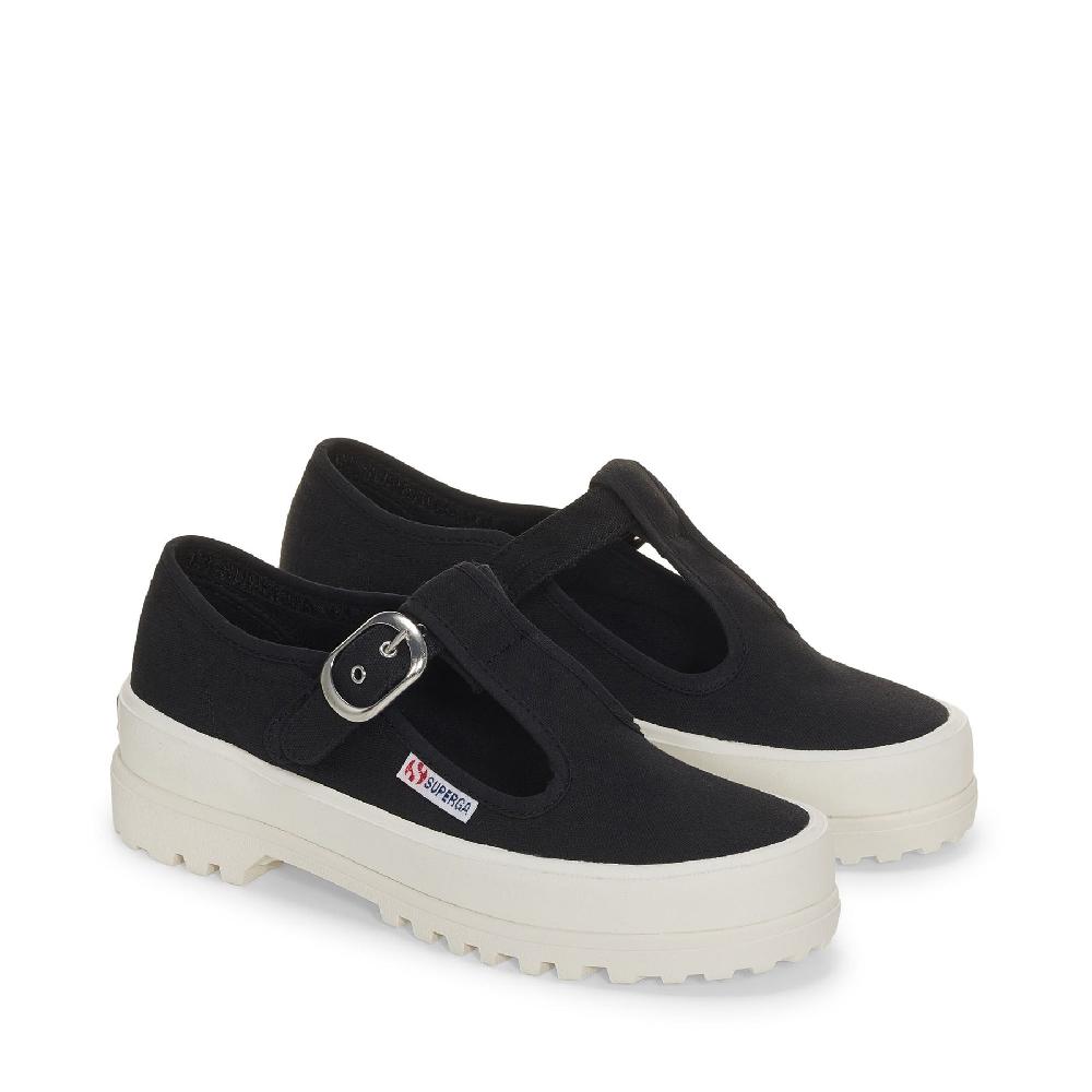 Superga 2541 MARY JANE ALPINABLACK-FAVORIO Italy