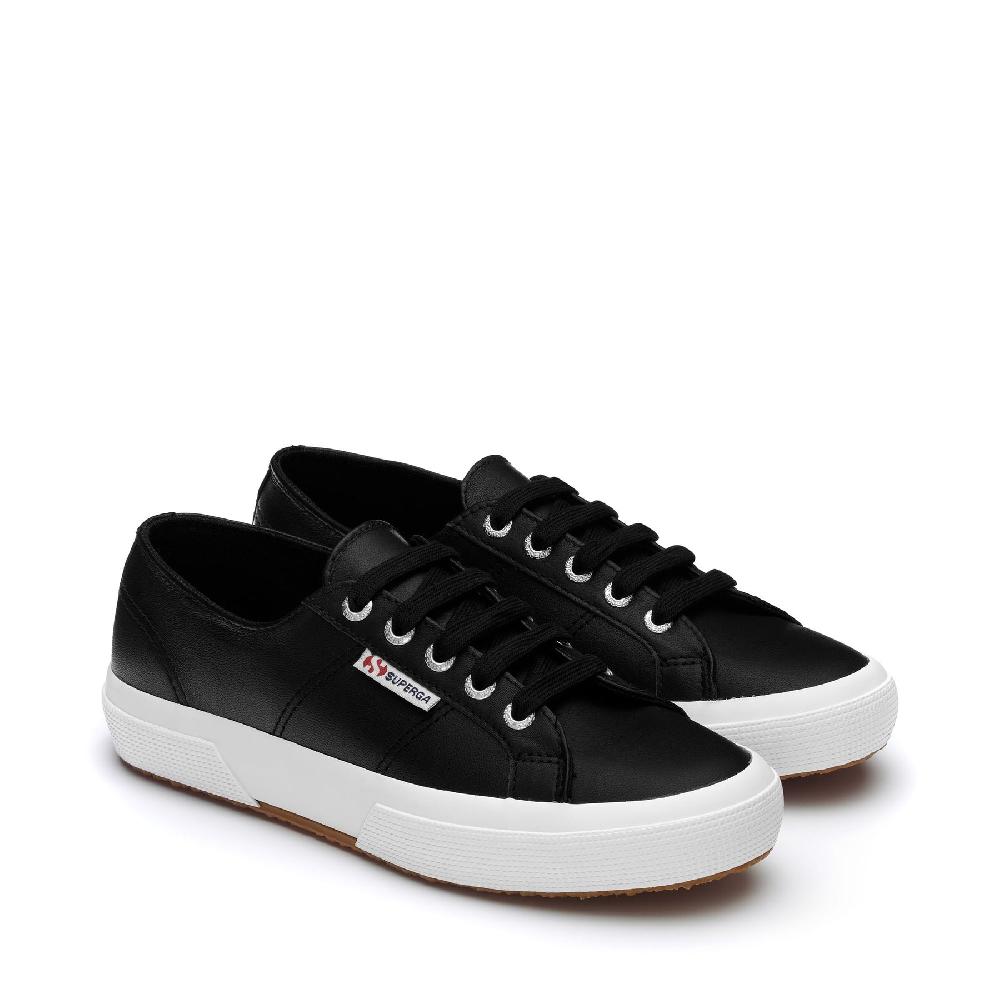 Superga 2750 NAPPABLACK-WHITE 2025