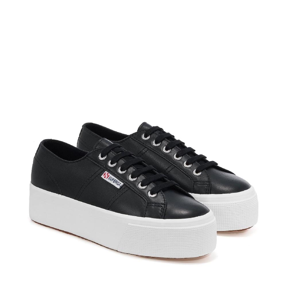 Superga 2790 NAPPABLACK-WHITE 2025