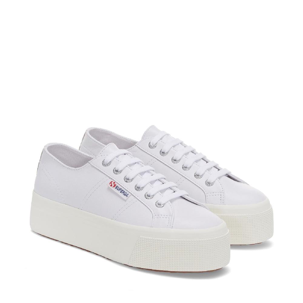 Superga 2790 NAPPAOPTICAL WHITE-SILVER-FAVORIO Nuovo