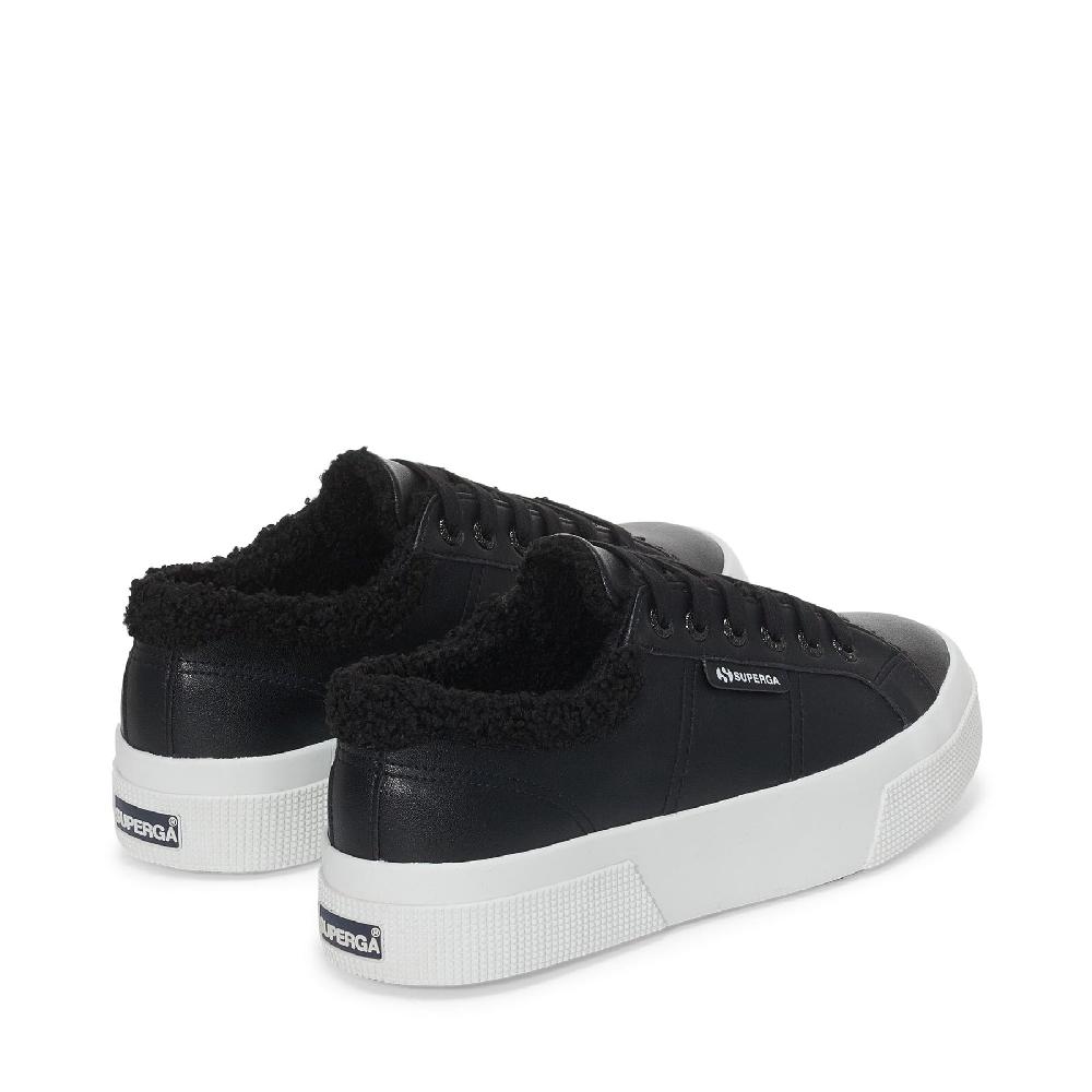 Superga 2740 PLATFORM VEGAN MATERIALBLACK Shopping Online