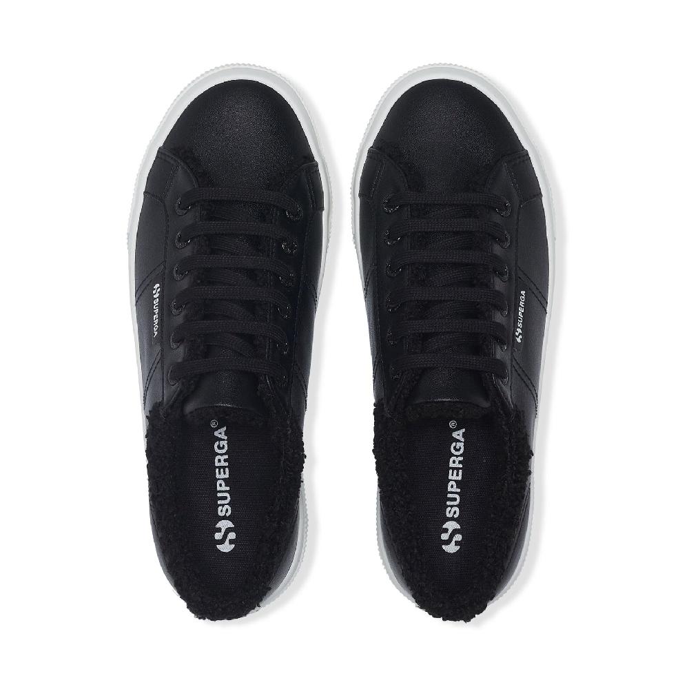 Superga 2740 PLATFORM VEGAN MATERIALBLACK Shopping Online