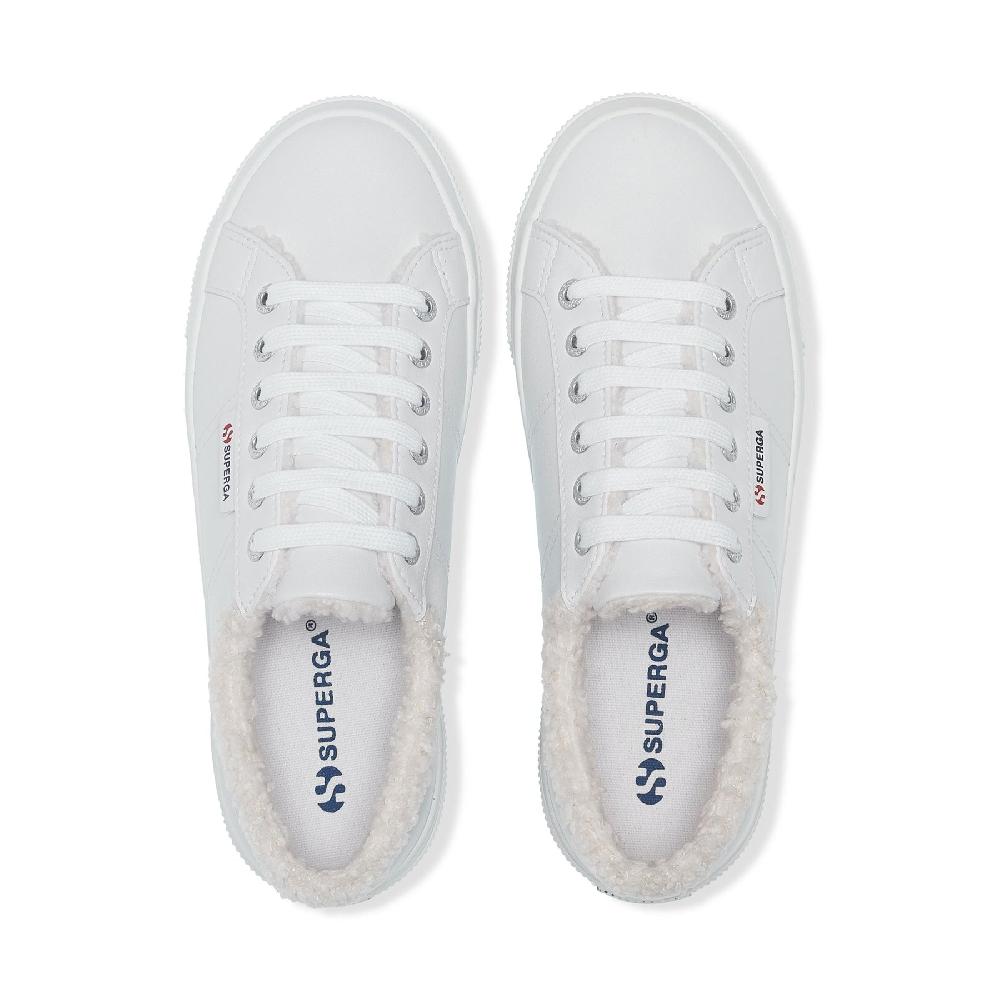 Superga 2740 PLATFORM VEGAN MATERIALWHITE ICE Affare Del Giorno