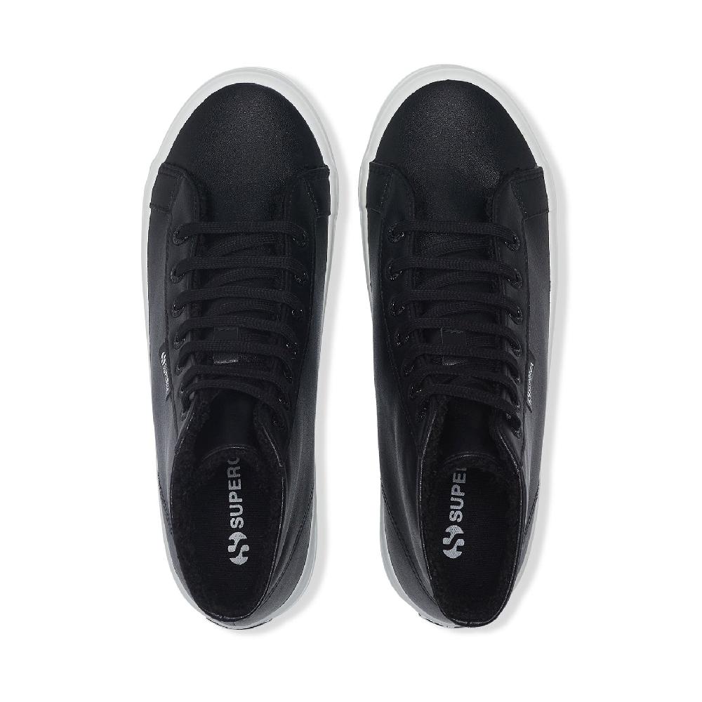 Superga 2341 ALPINA VEGAN MATERIALBLACK Prezzo Ridotto