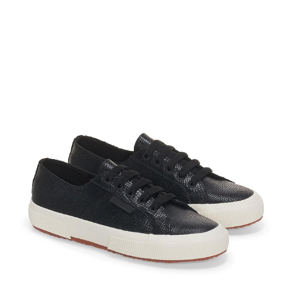 Superga 2750 SNAKE LEATHERBLACK-FAVORIO Novità
