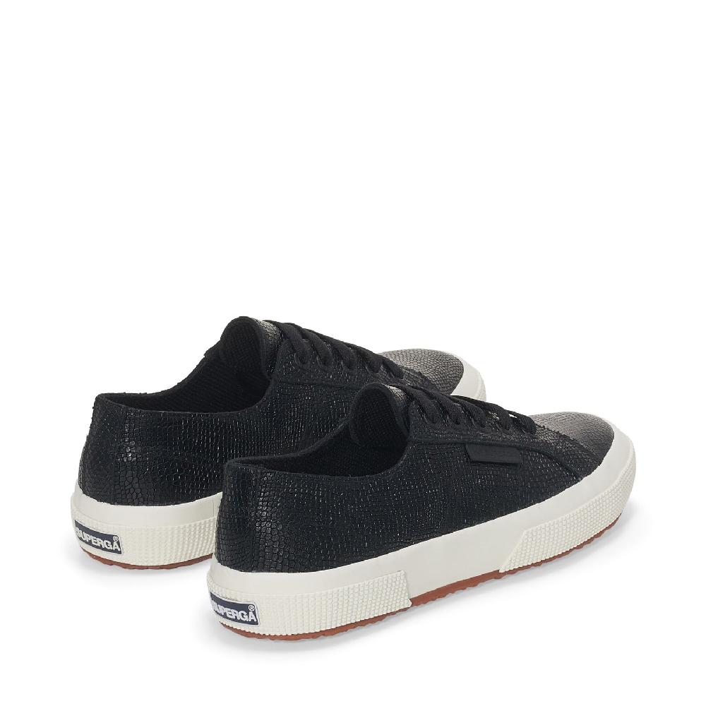 Superga 2750 SNAKE LEATHERBLACK-FAVORIO Novità