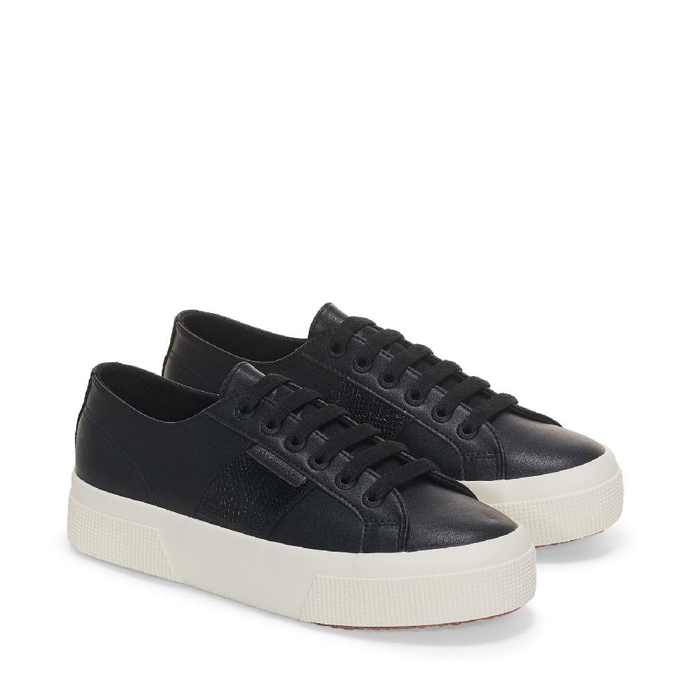 Superga 2740 PLATFORM SNAKEBLACK-FAVORIO Sconto