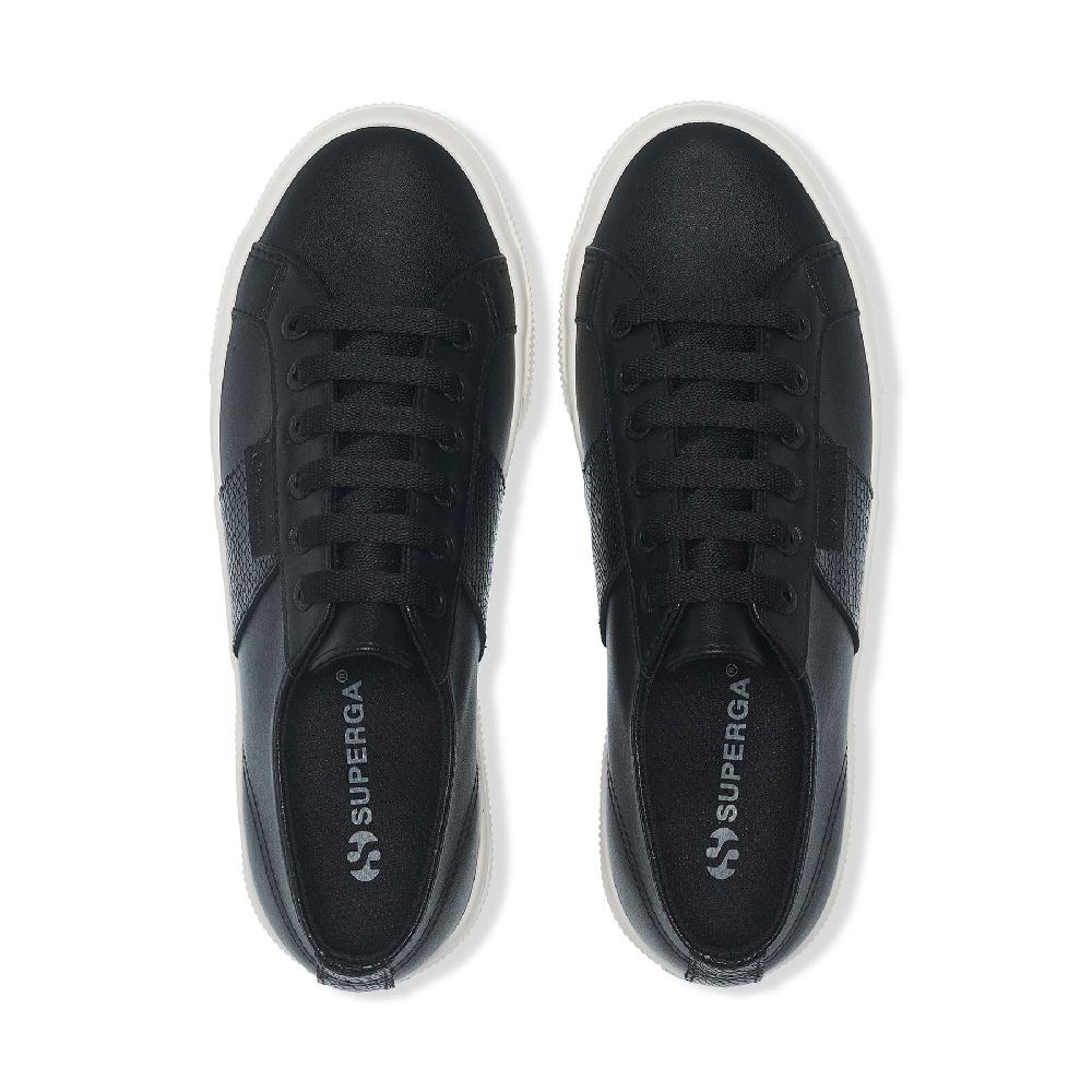 Superga 2740 PLATFORM SNAKEBLACK-FAVORIO Sconto