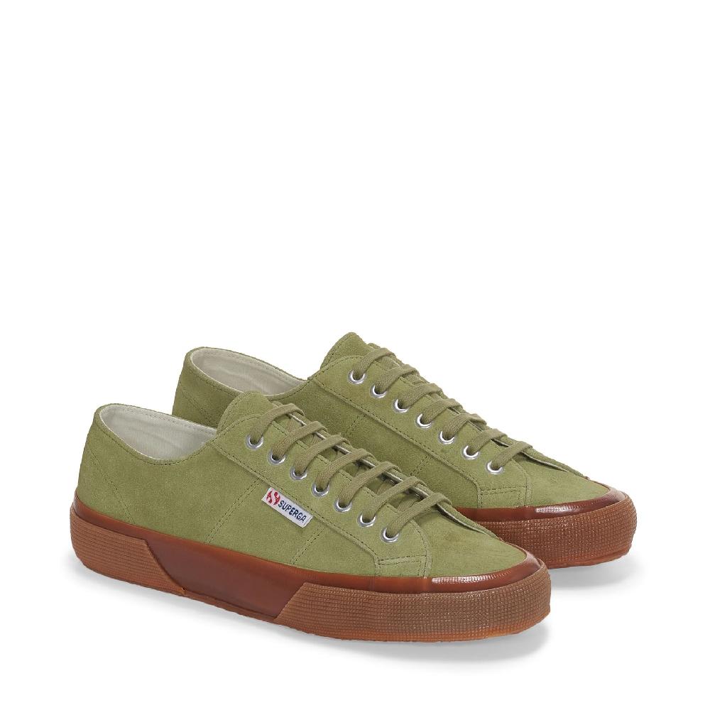 Superga 2750 OG SUEDEGREEN SAGE-GUM Hotsell