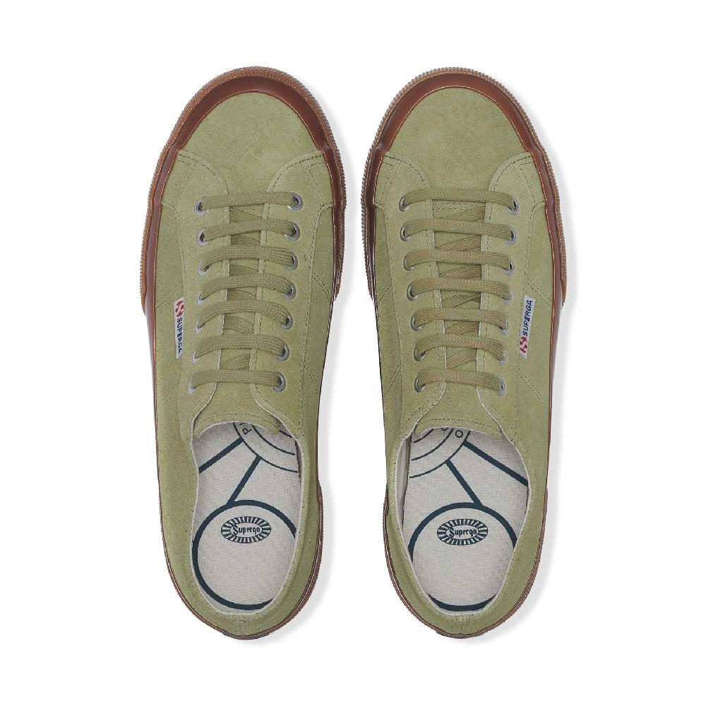 Superga 2750 OG SUEDEGREEN SAGE-GUM Hotsell