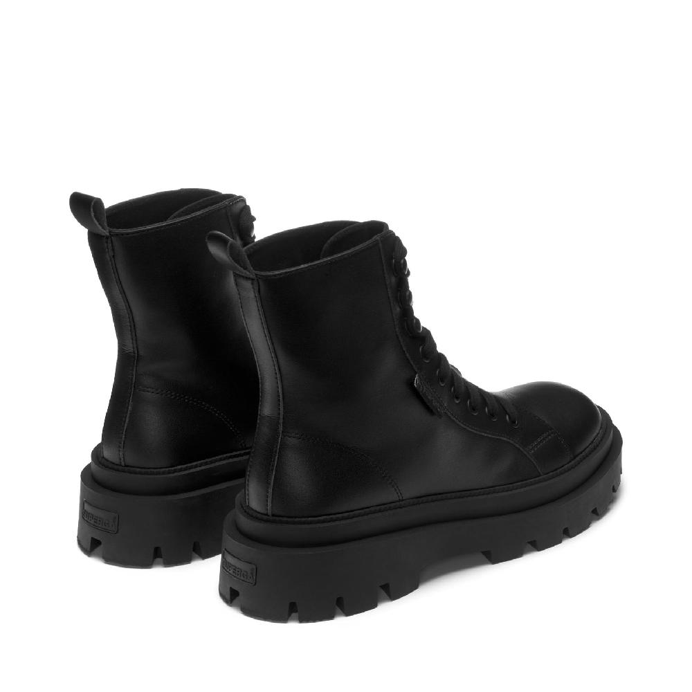 Superga 3051 ALPINA APEX HIGH VEGAN MATERIALTOTAL BLACK 2025