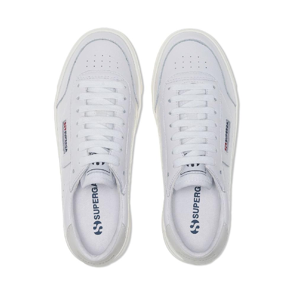 Superga 3854 COURT PLATFORMWHITE-FAVORIO Nuovo