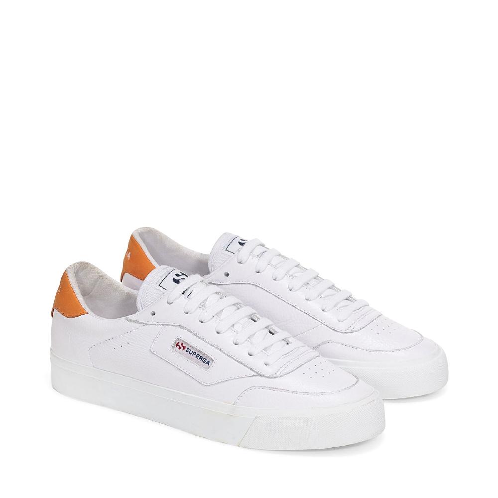Superga 3843 COURTWHITE-ORANGE Pezzi Unici