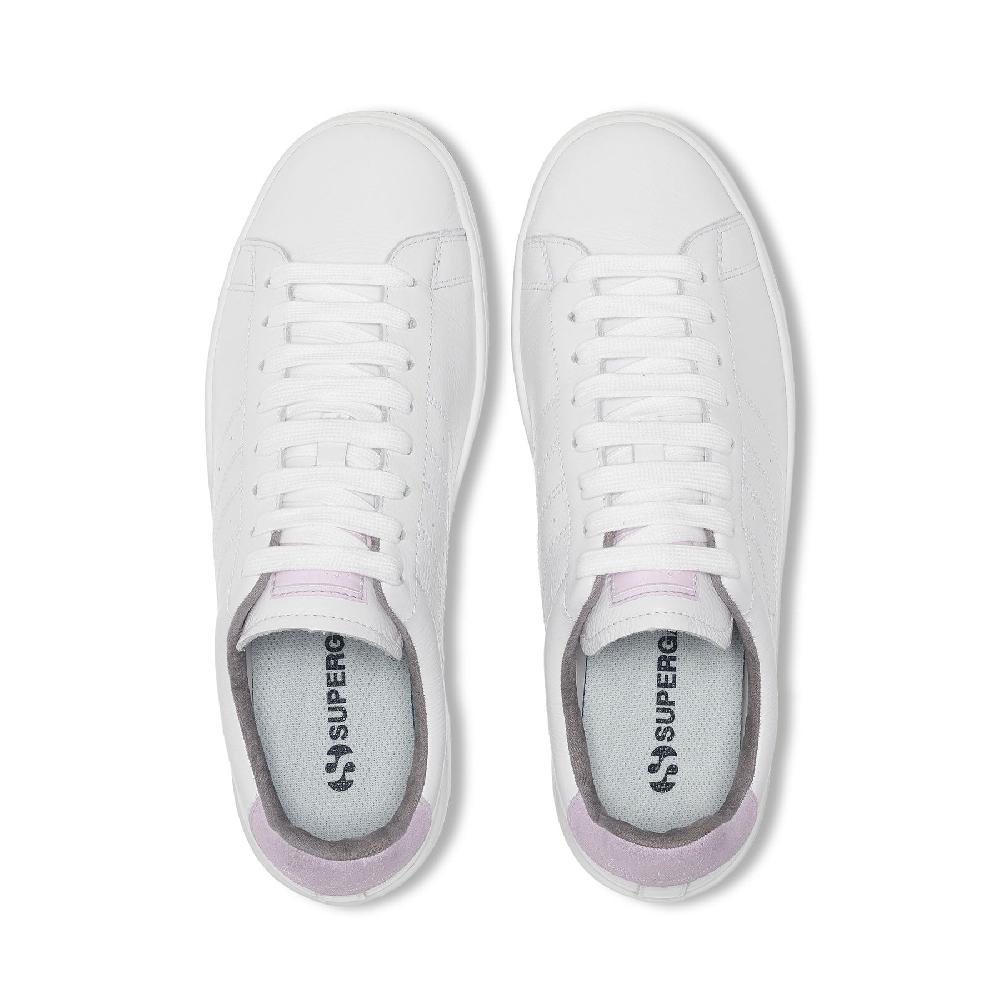 Superga 4833 LENDL MATCHWHITE-VIOLET LILLA-GREY MD Saldi Di Fabbrica