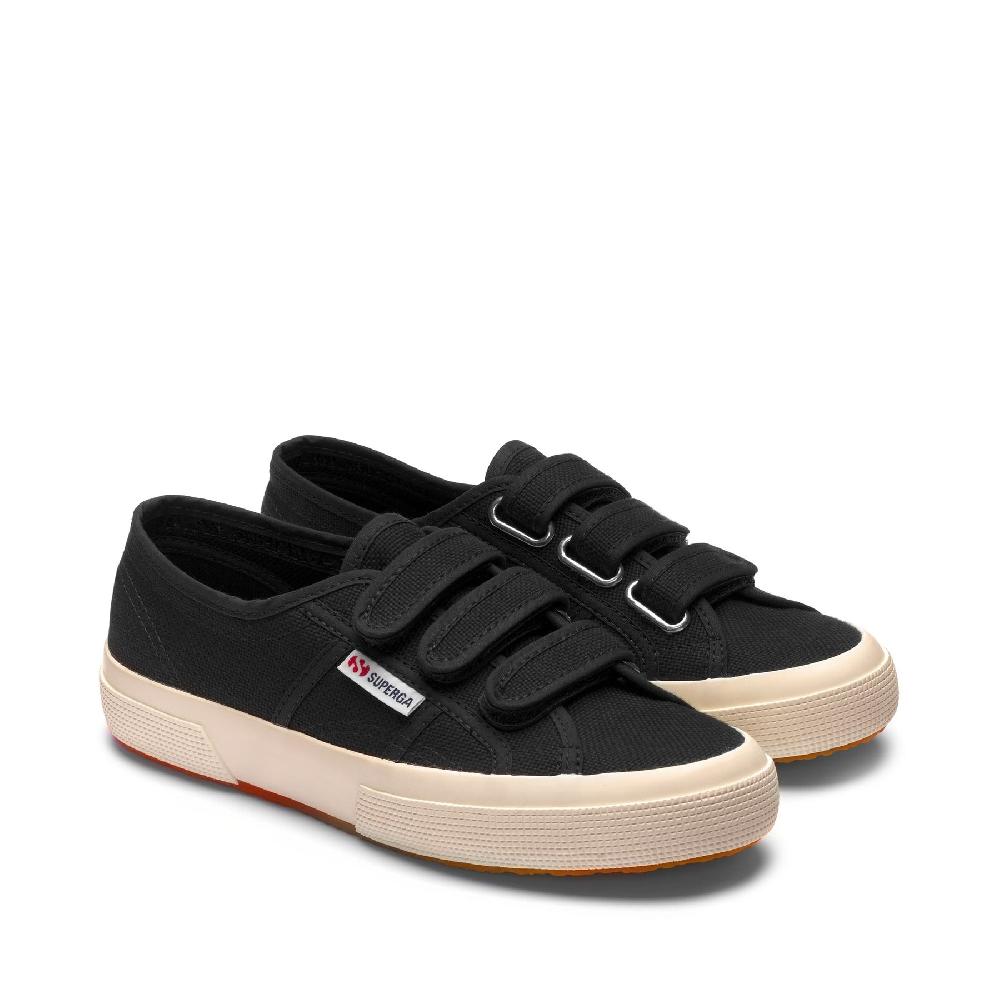Superga 2750-COT3STRAPUBLACK Moda