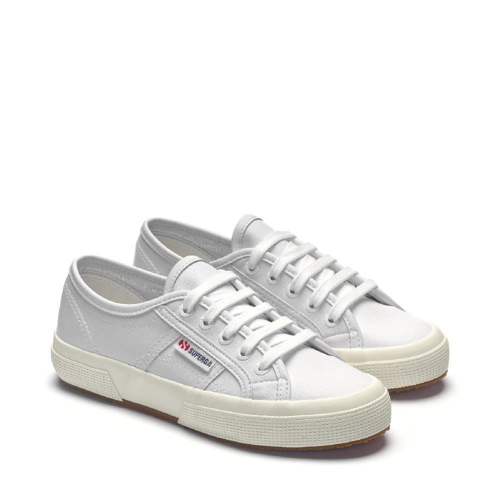 Superga 2750 VEGAN MATERIALOPTICAL WHITE-FAVORIO Italy
