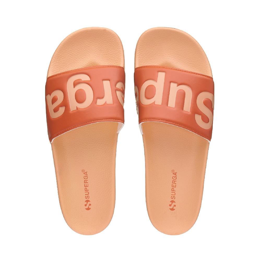 Superga 1908 SLIDES POLYSOFTORANGE MELON-ORANGE MD 2025